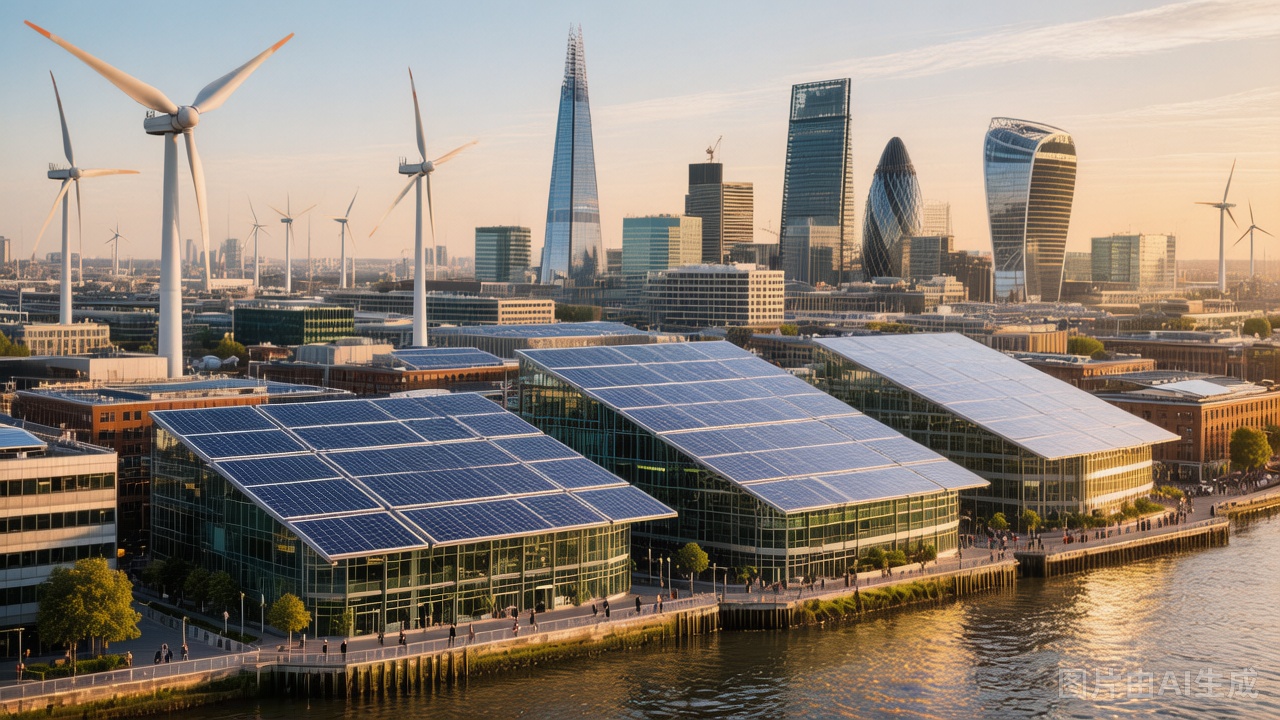 英国脱碳政策深度解读:45GW光伏目标下的展会机会与市场准入